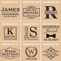 Groomsmen Flasks Gift