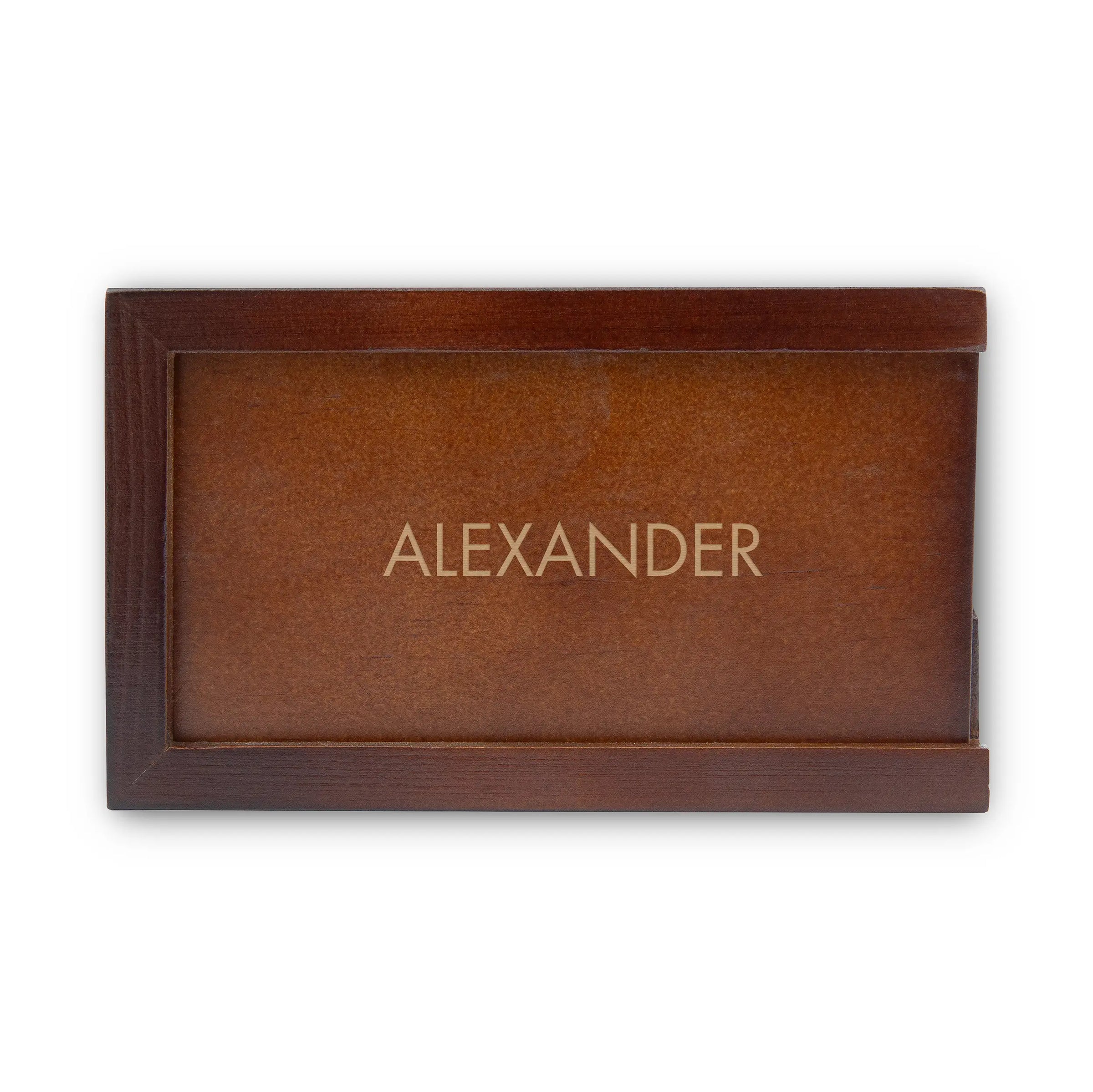 Personalized Engraved Cufflink Set with Tie Bar & Money Clip in Custom Gift Box