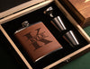 Groomsmen Flask Set (with Wood Box)