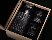 Groomsmen Whiskey Decanter Set 4