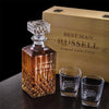 Groomsmen Whiskey Decanter Gift Set with Box