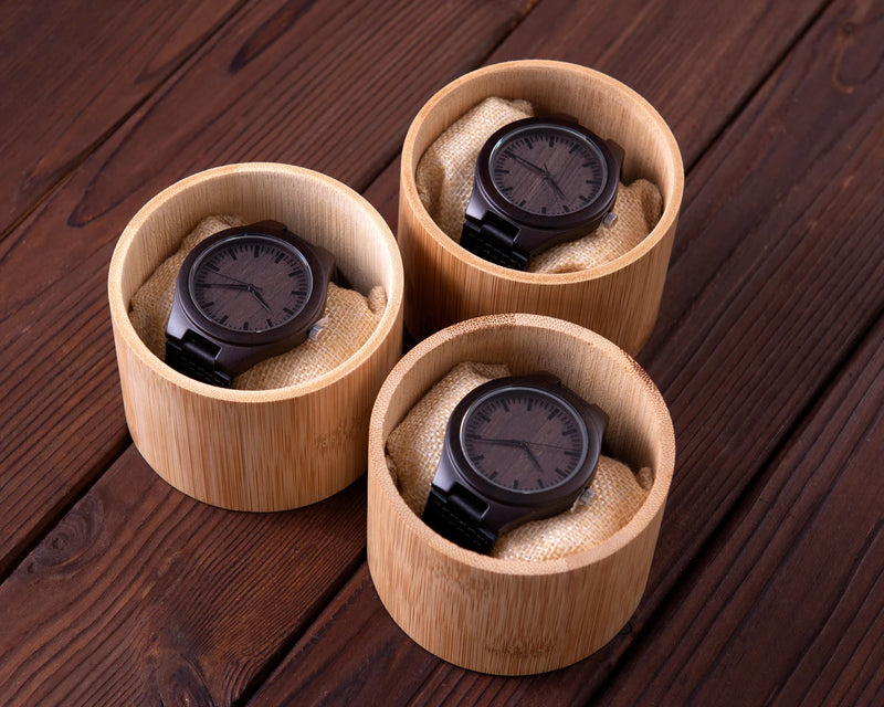 Groomsmen Watches with Watch Box