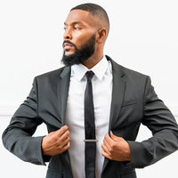 Personalized Engraved Stainless Steel Tie Bar