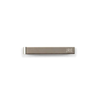 Personalized Engraved Stainless Steel Tie Bar