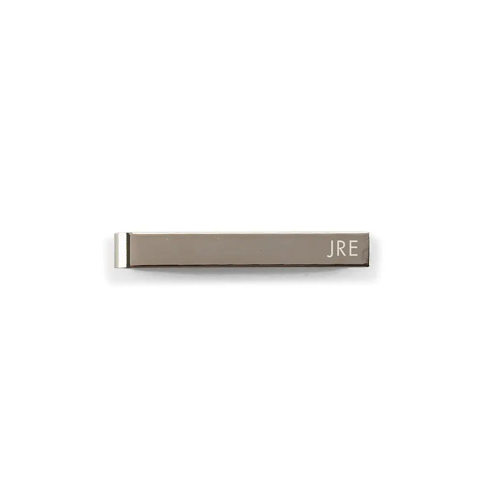 Personalized Engraved Stainless Steel Tie Bar