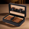 Personalized Travel Humidor (Leather Case)