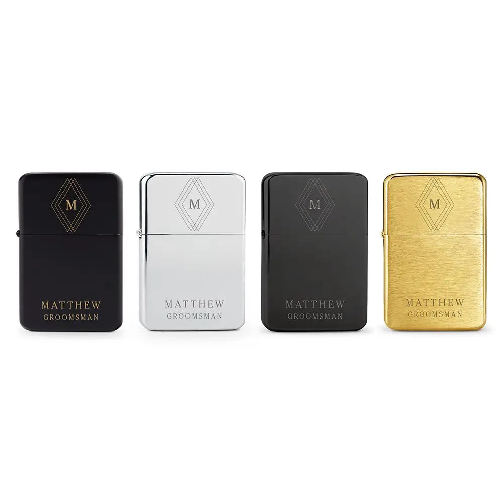 Personalized Engraved Classic Metal Windproof Lighter